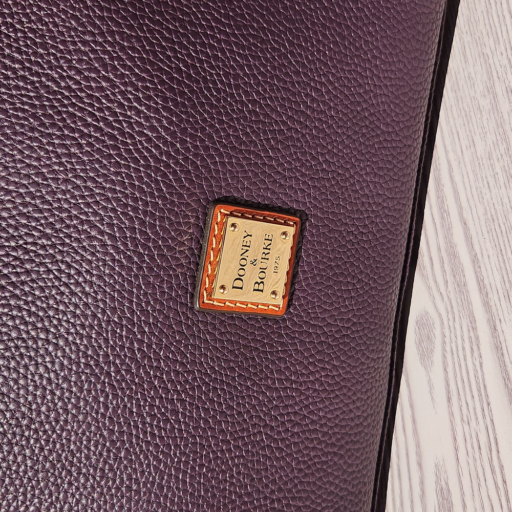Dooney & Bourke Hobo Pebble Grain Leather Bag Purse - Picture 3 of 16